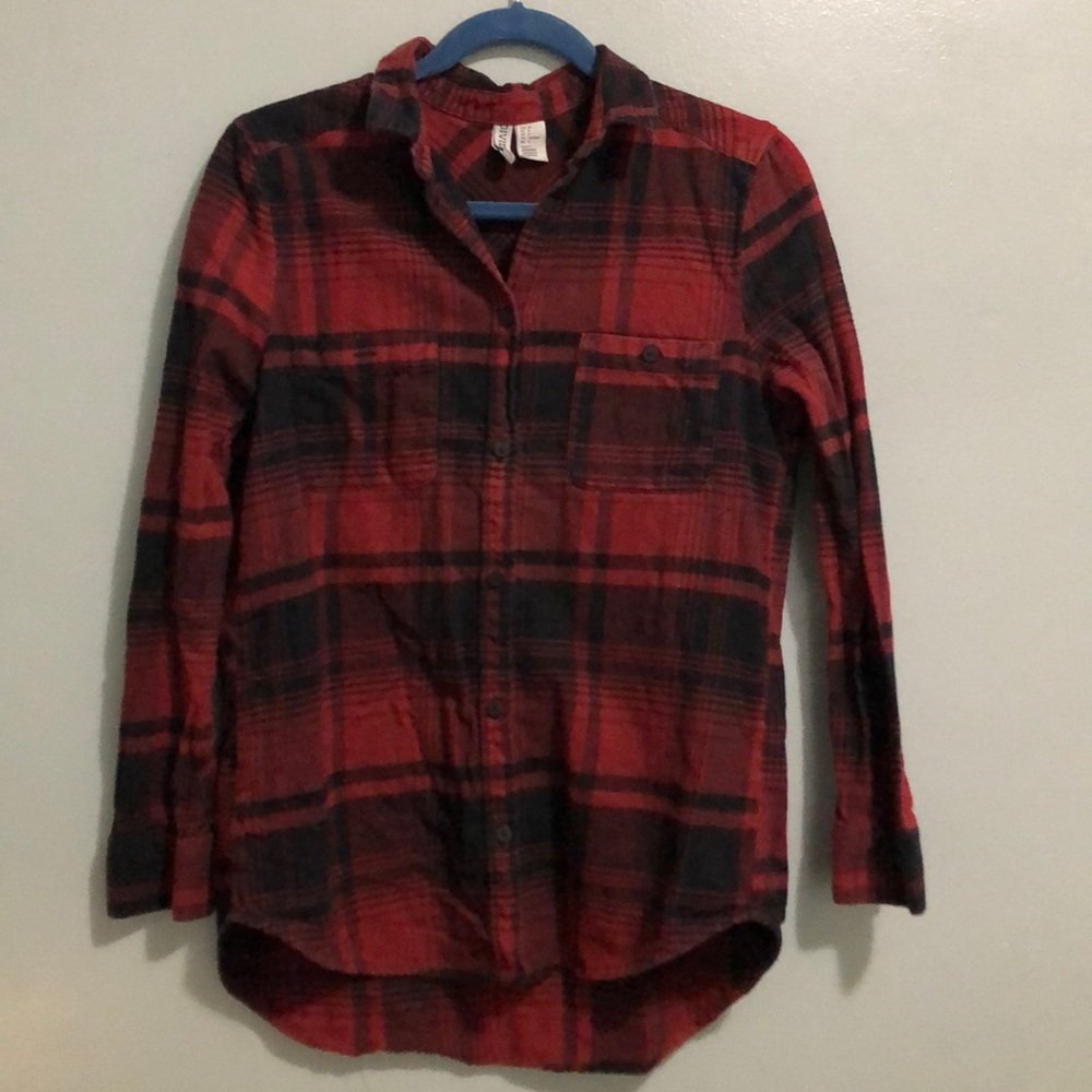 Red and black flannel